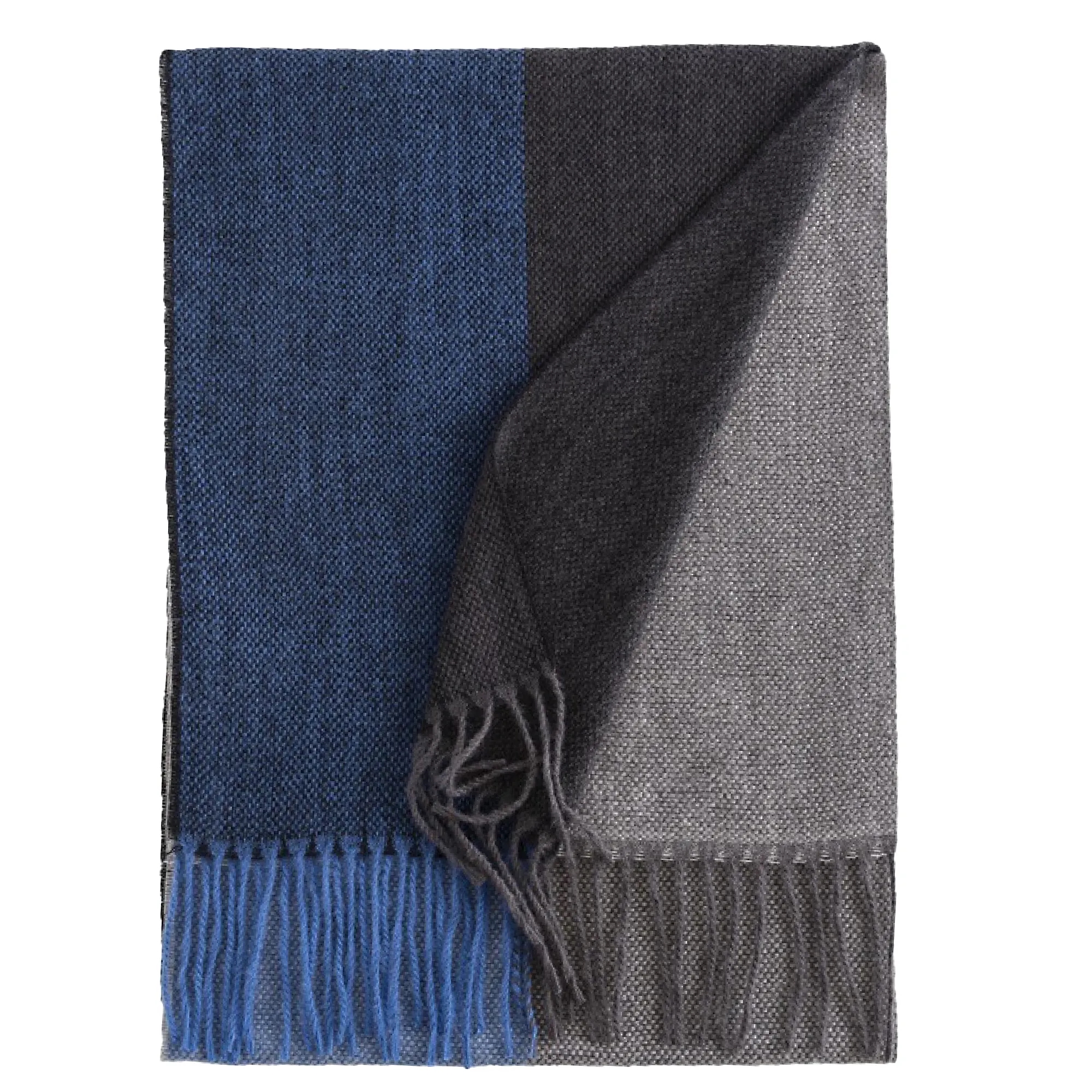 Winter Plaid Matching Imitation Cashmere Scarf Clashing Colors Cozy 1