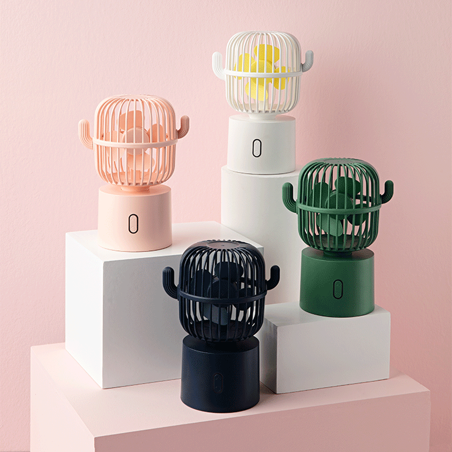 Cactus Oscillating Mini Fan 4