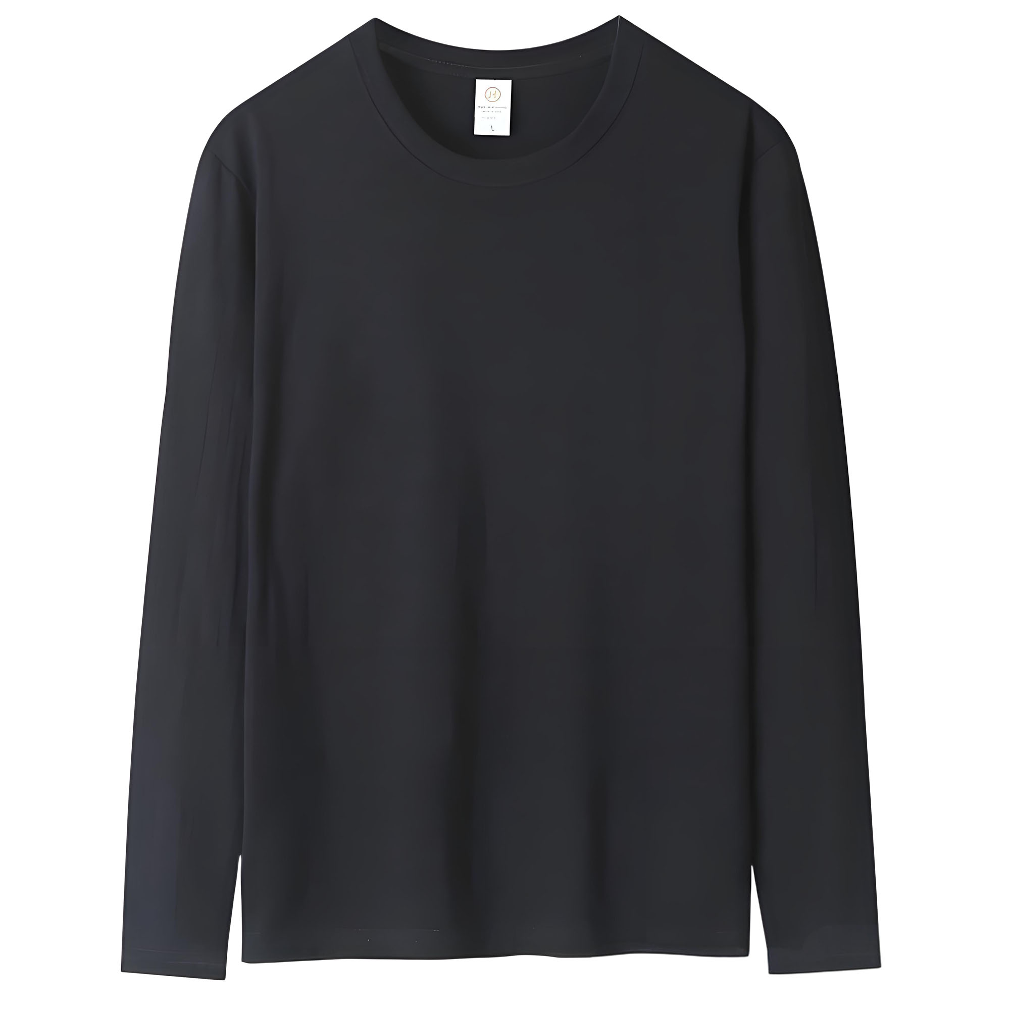 Men's Cotton Long Sleeve T-Shirt, Oversized Relaxed Fit. 8