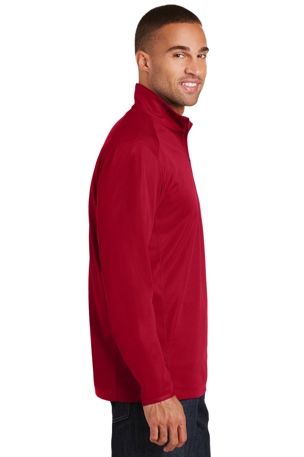 Port Authority® Pinpoint Mesh 1/2-Zip 44