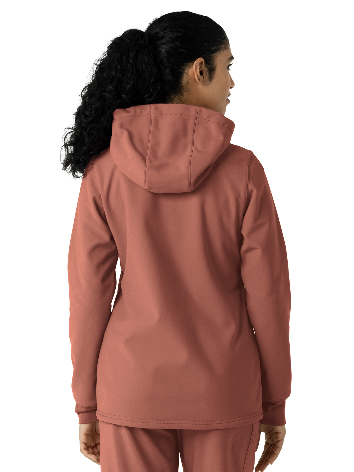 Carhartt Scrubs - Performance Layers - Women's Four-Pocket Bonded Fleece Hoodie 13