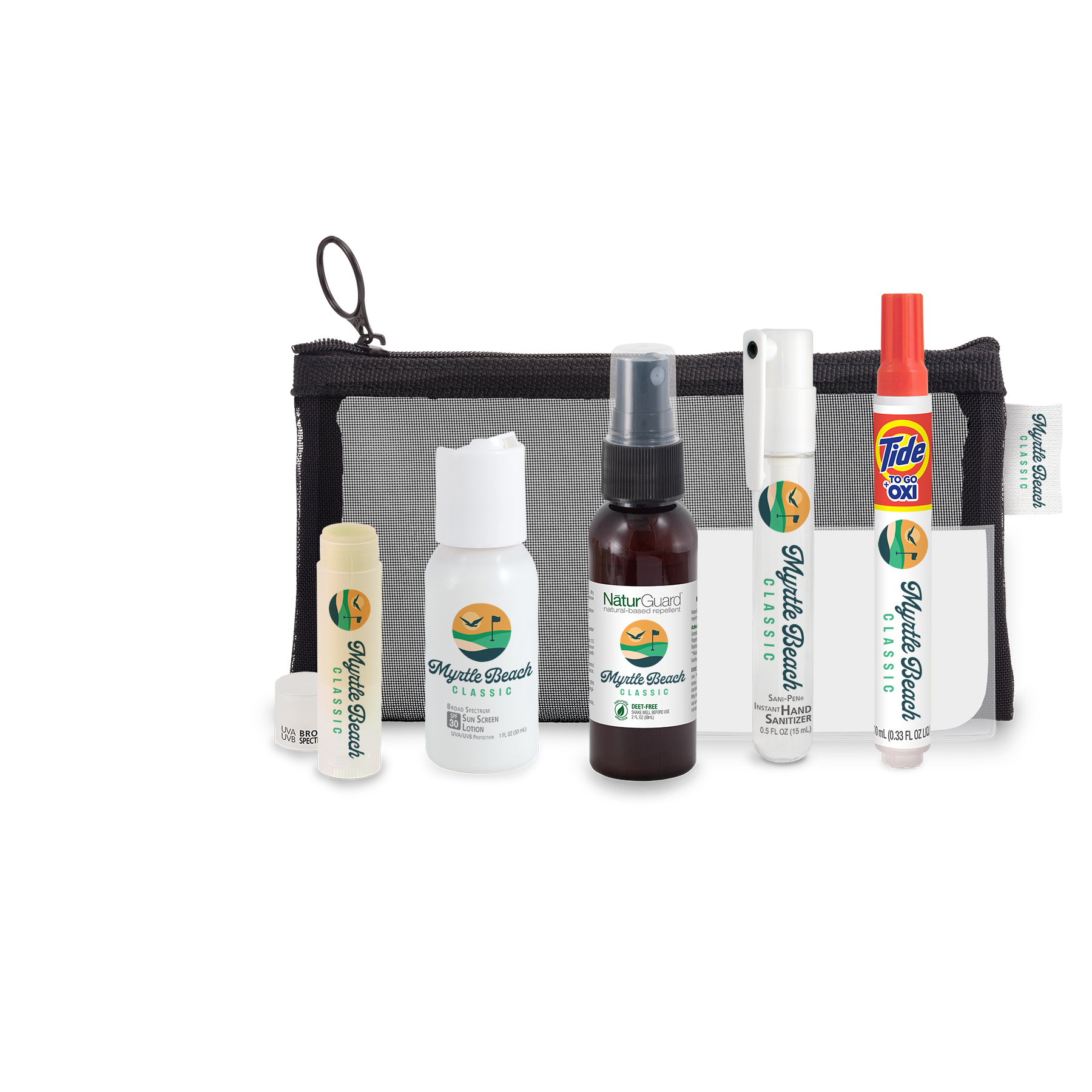 Course-to-Clubhouse Golf Kit with Sewn-in Tag 1