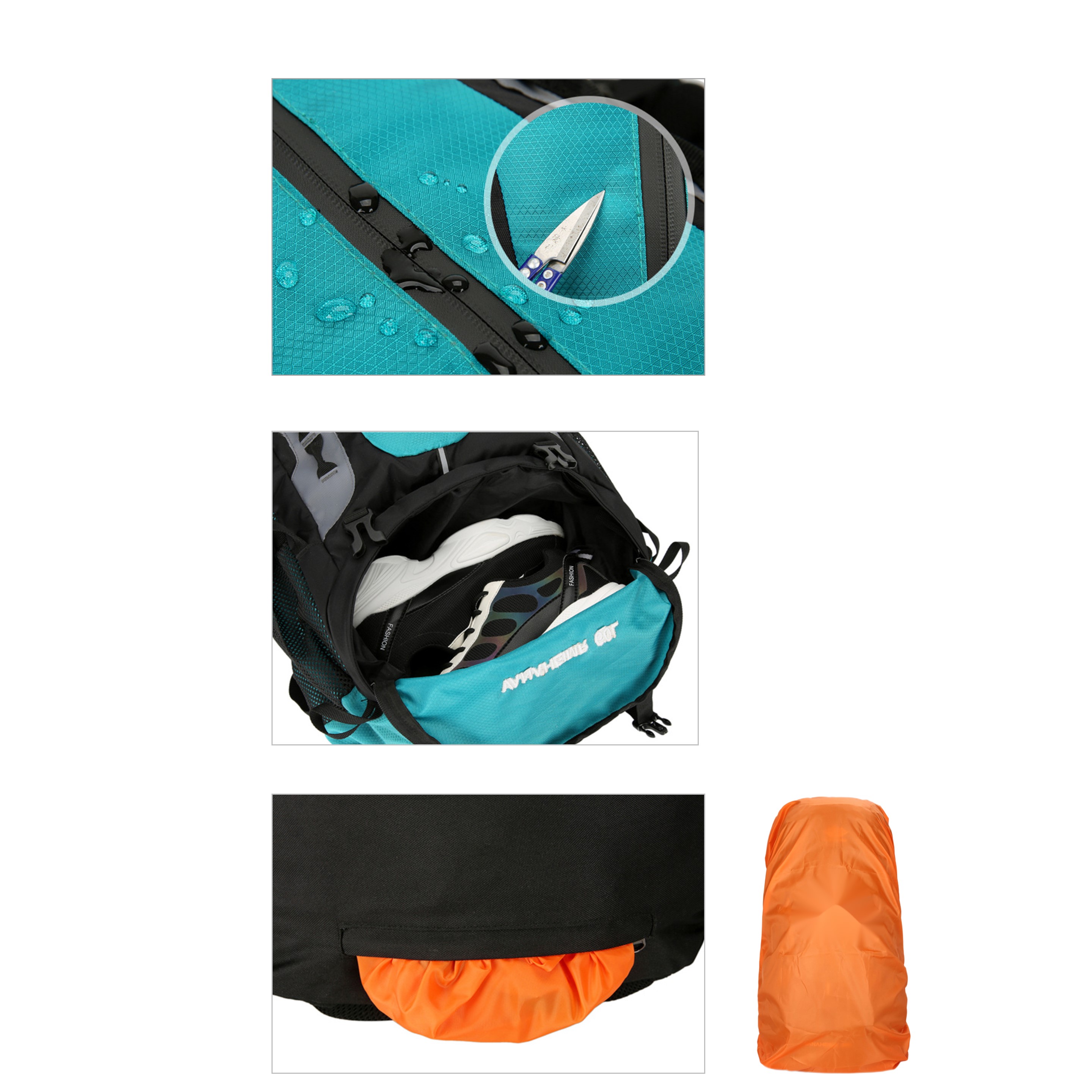 Large Capacity Hiking Backpack (direct import) 4
