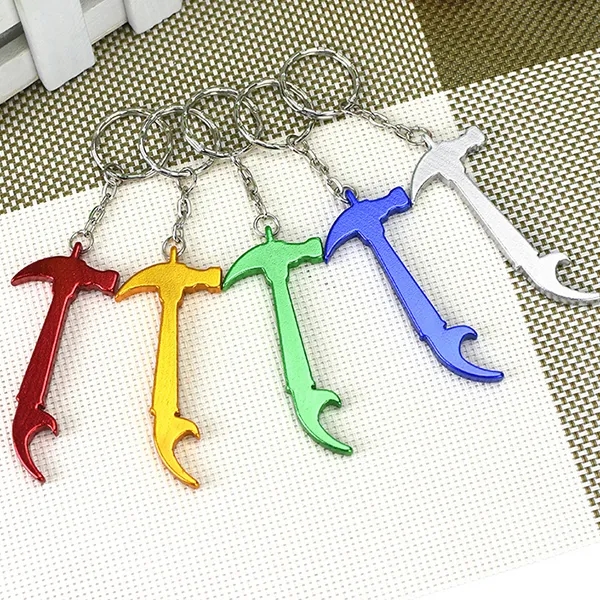 Hammer Shaped Bottle Opener Key Holder 1