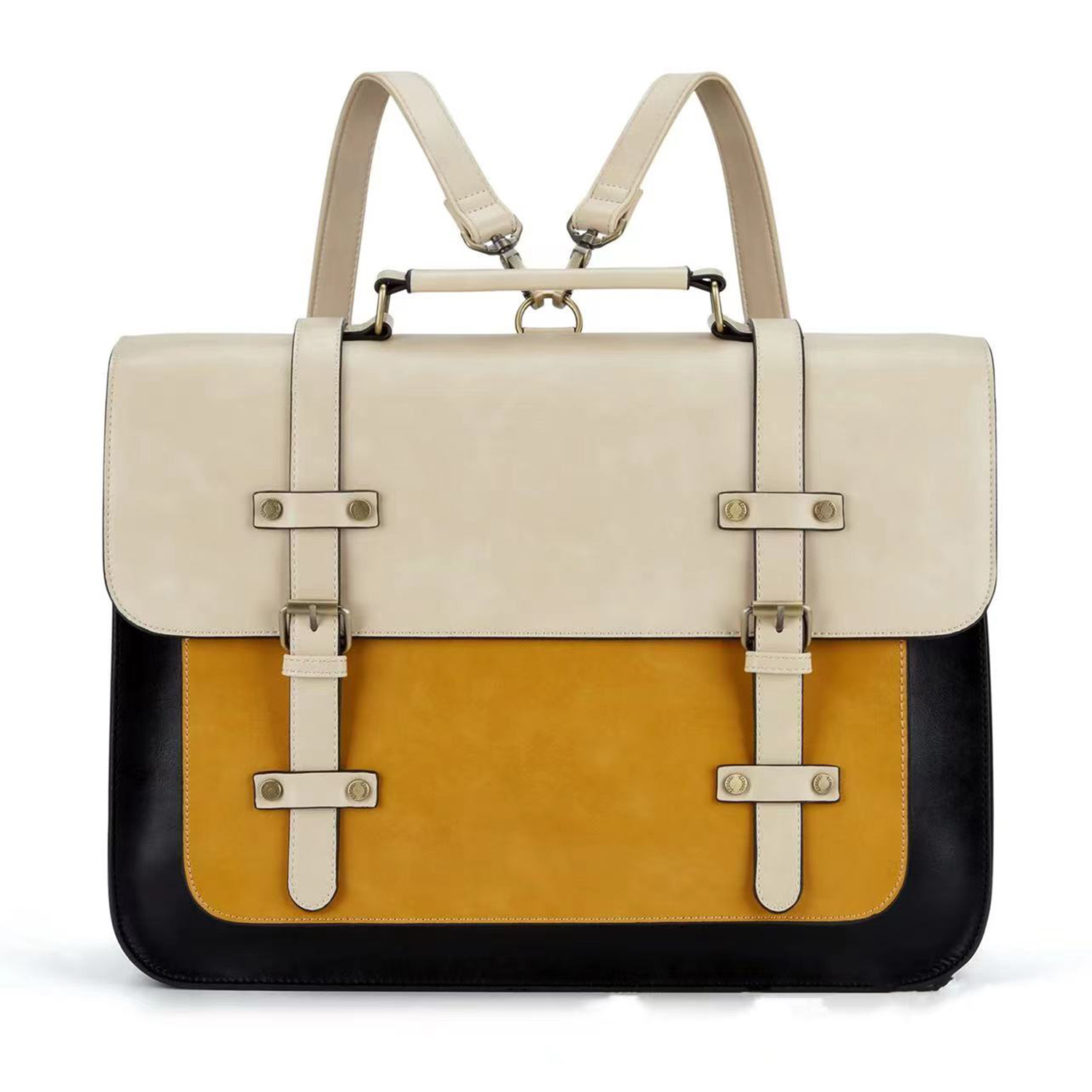 Laptop for Women 15.6 inch Briefcase Genuine Leather Bag 2