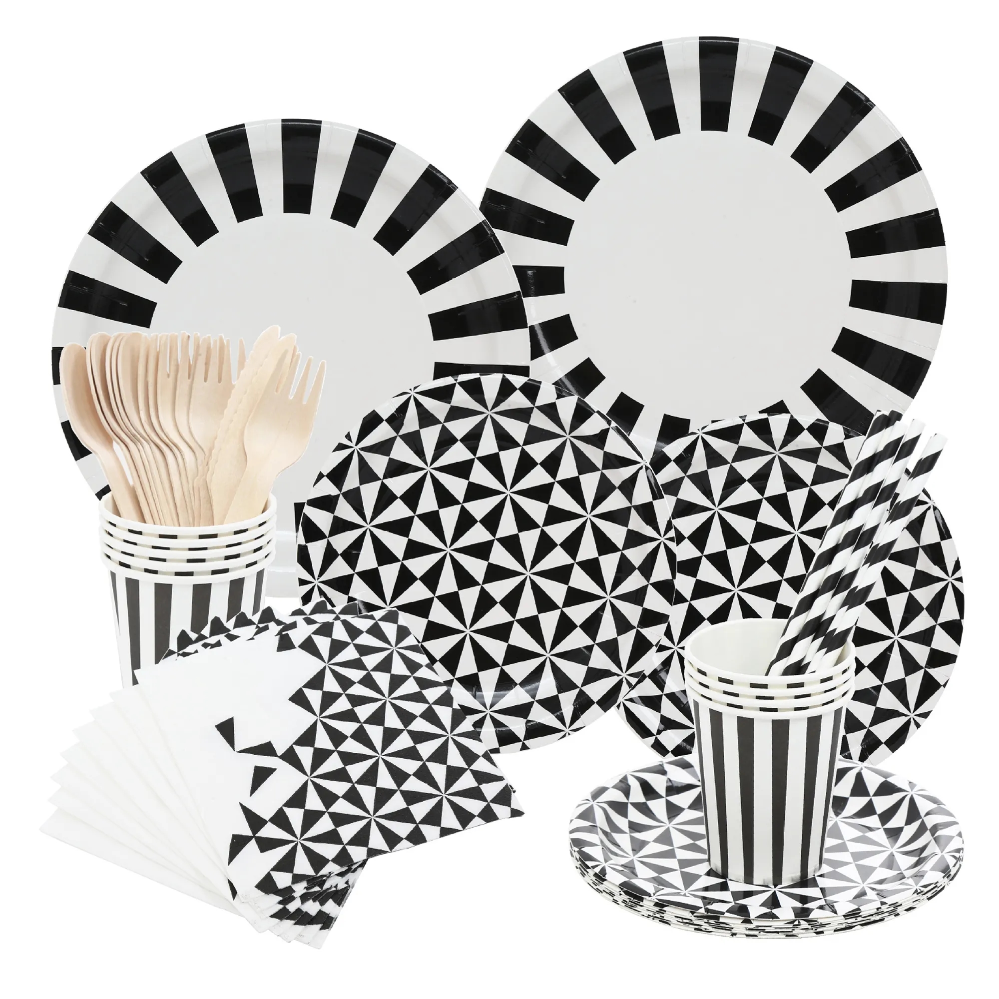 16-Person Set Meal Party Supplies 4