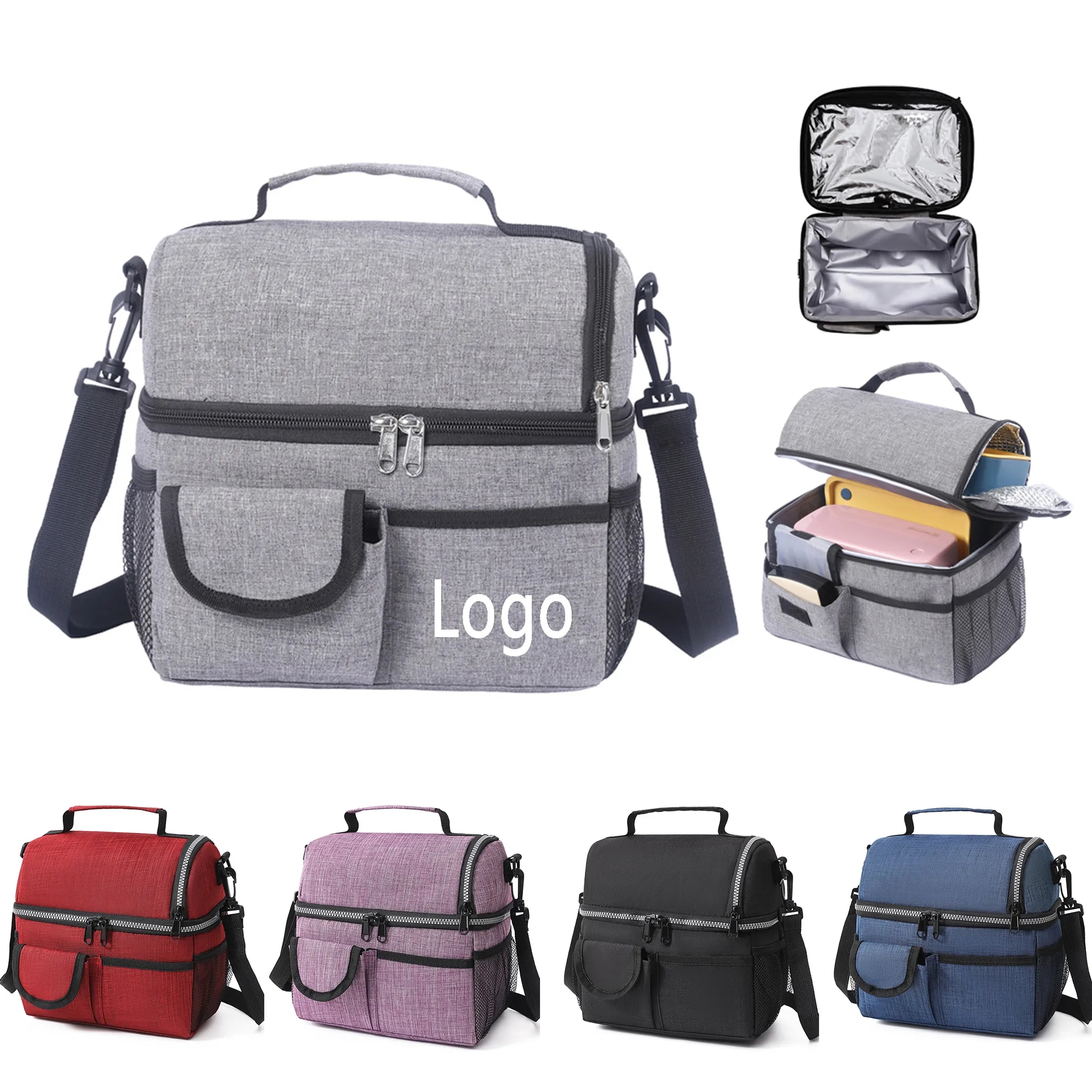8 Liters Handheld Cooler Lunch Bag 2
