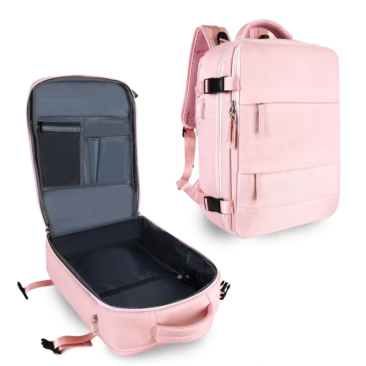 Waterproof Luggage Travel Backpack With Shoe Compartment 7