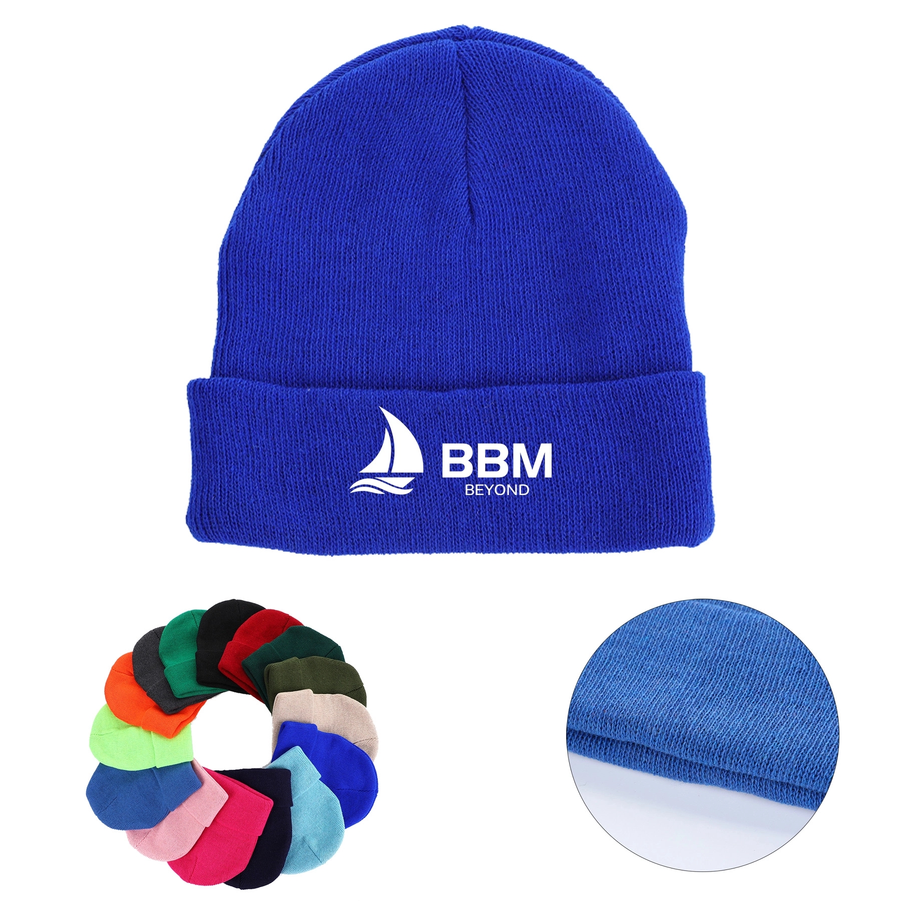 Knit Beanie Cap 1