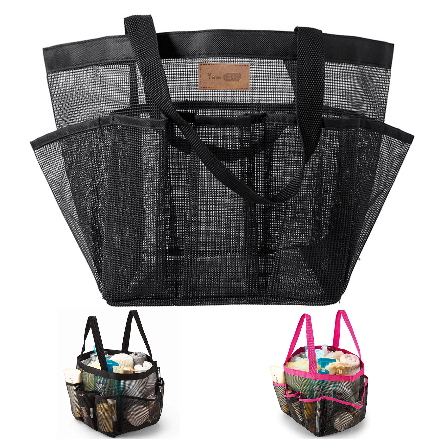 Nylon Mesh Shower Portable bag 2