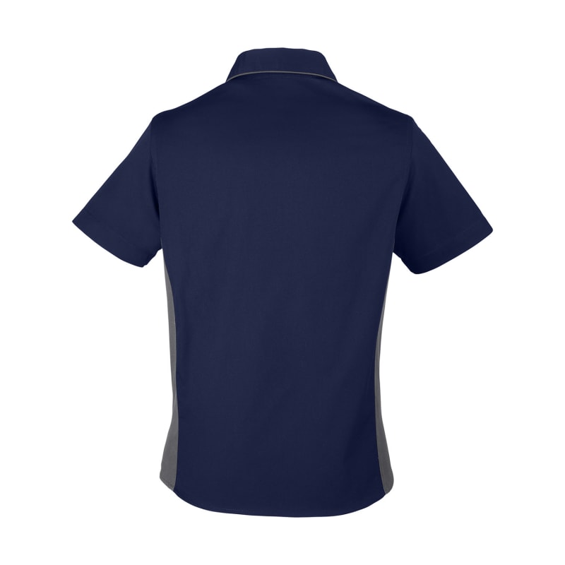 Harriton Ladies' Flash IL Colorblock Short Sleeve Shirt 27