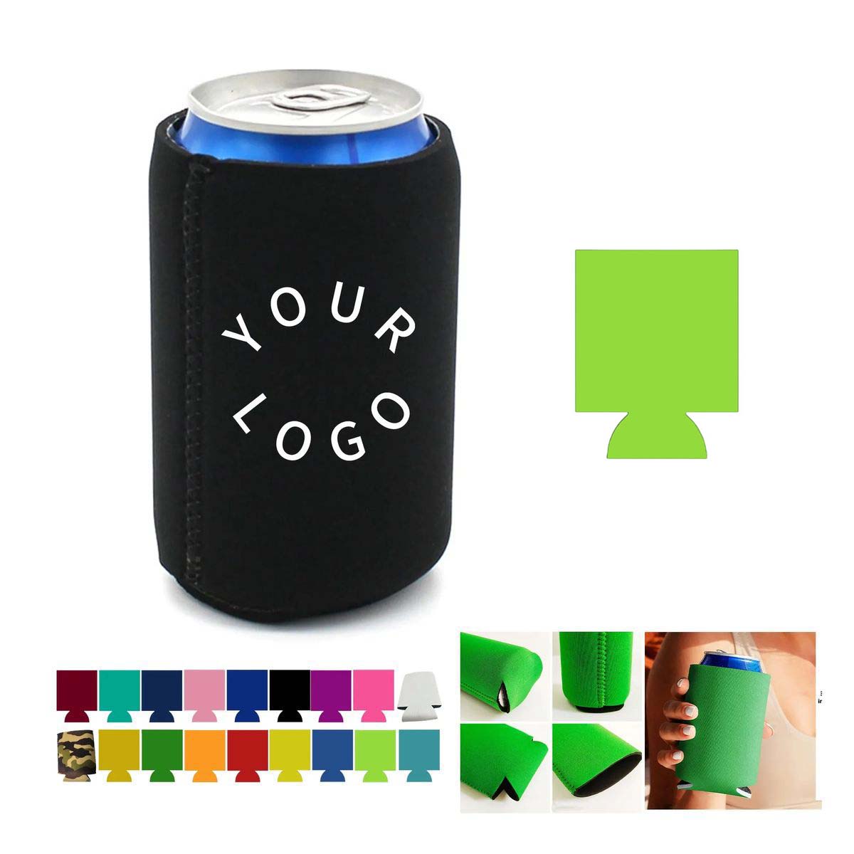Reusable Neoprene Beverage Insulator Sleeve 7