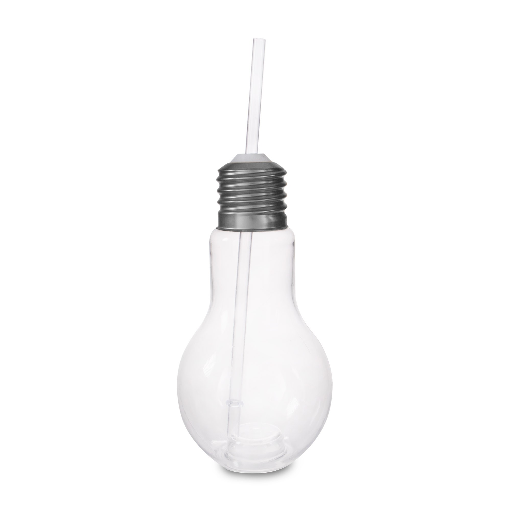 16oz Light Bulb Cup with Straw 12
