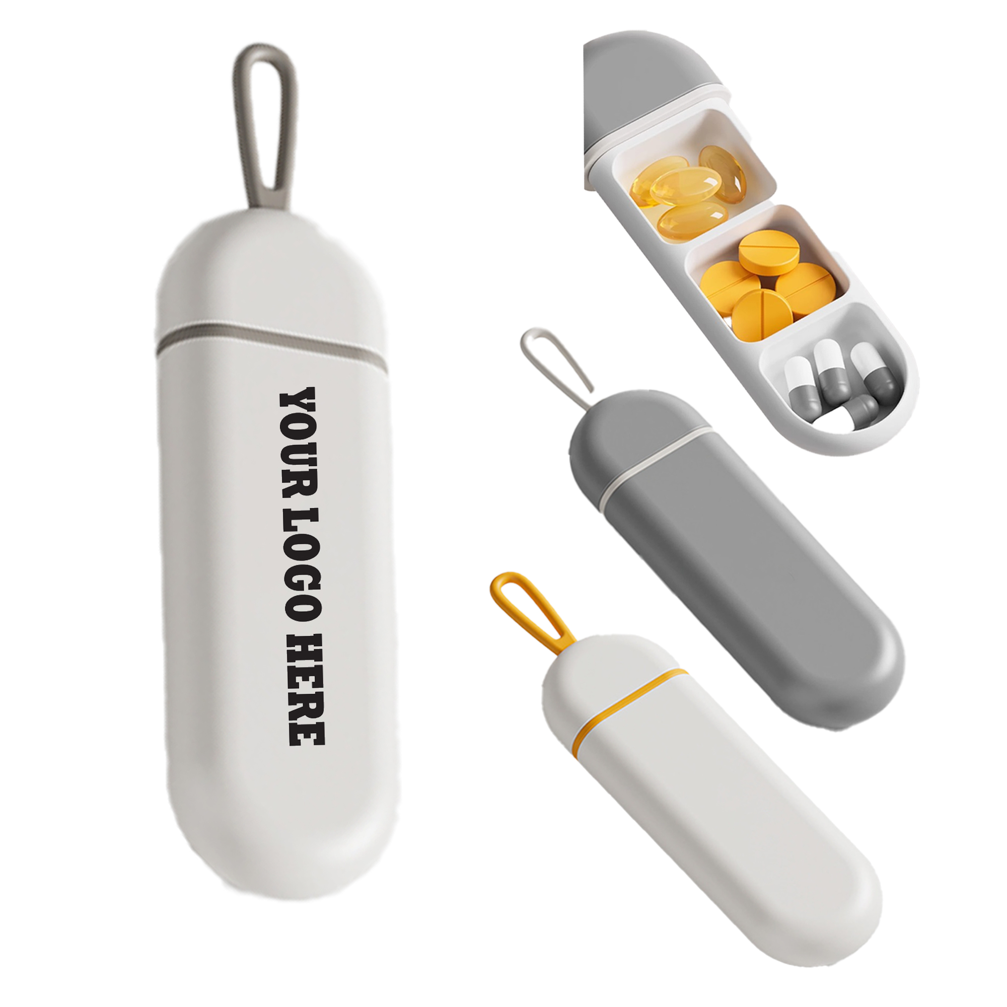 Portable Sealed Moisture Proof Pill Box MOQ 50 1