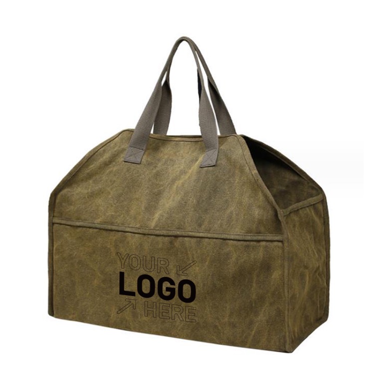Canvas Firewood Bag 4