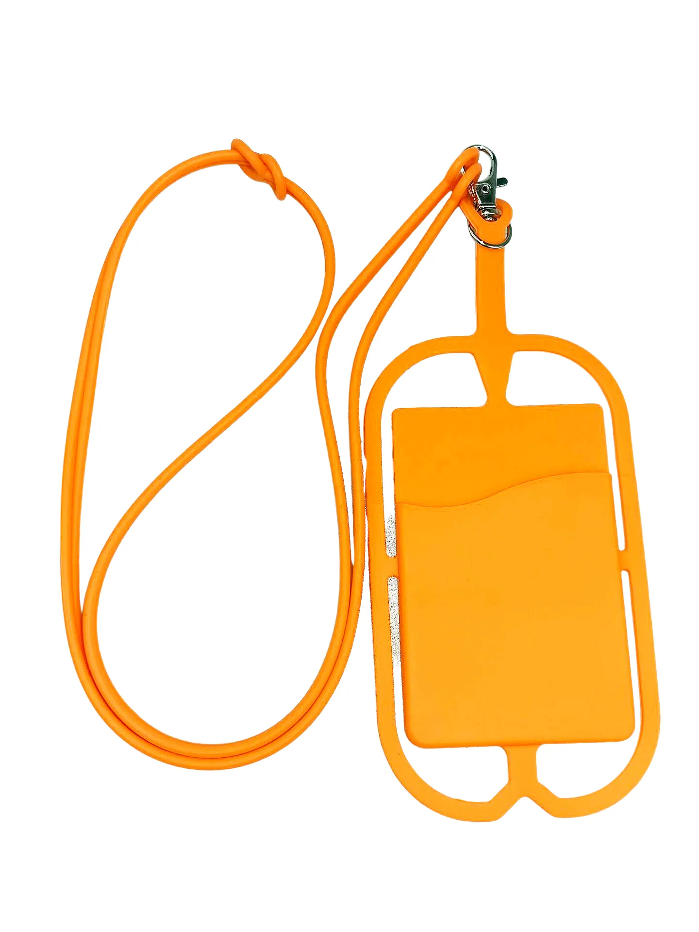 Silicone Phone Lanyard Card Holder Pocket 14