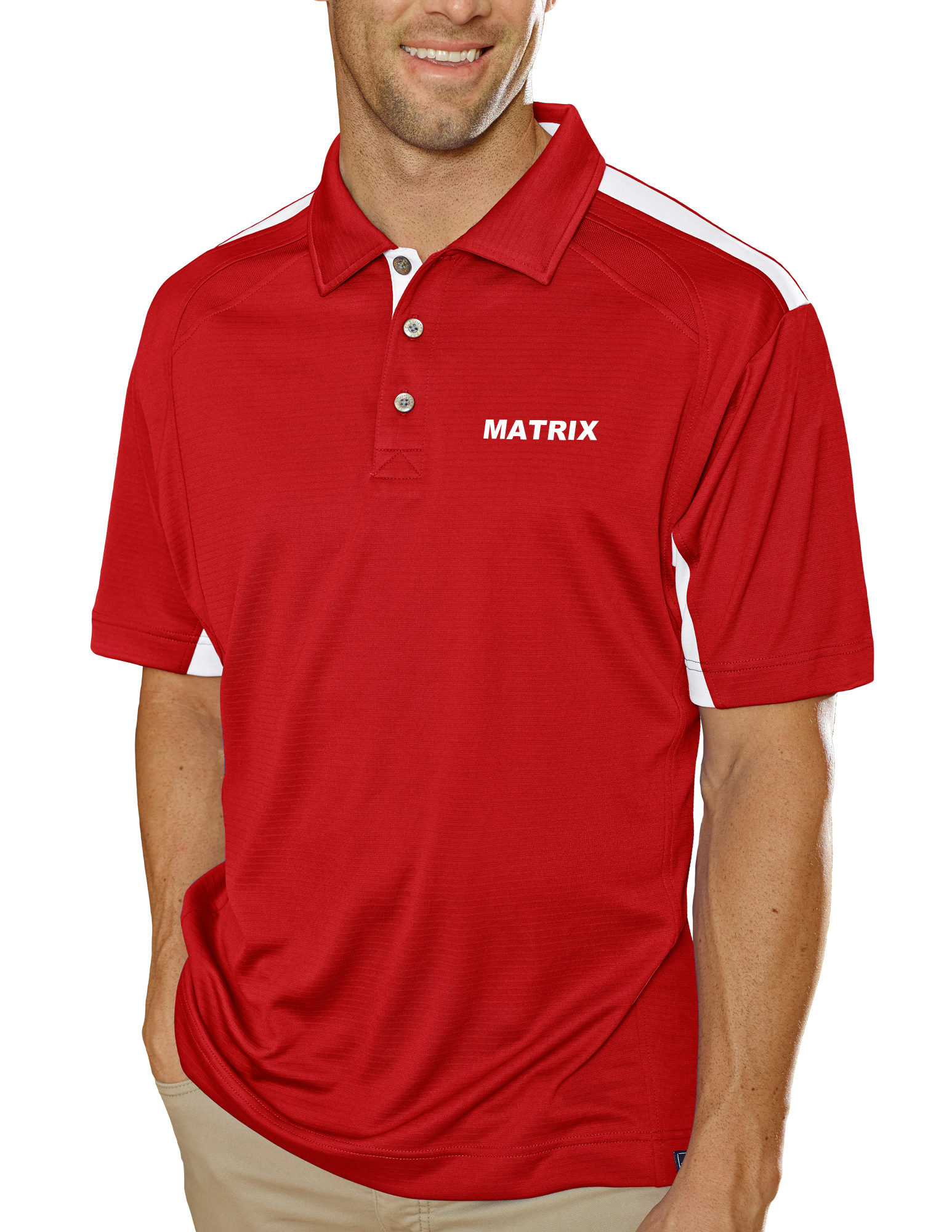 Men's Matrix Big Ottoman Polo Shirt 3
