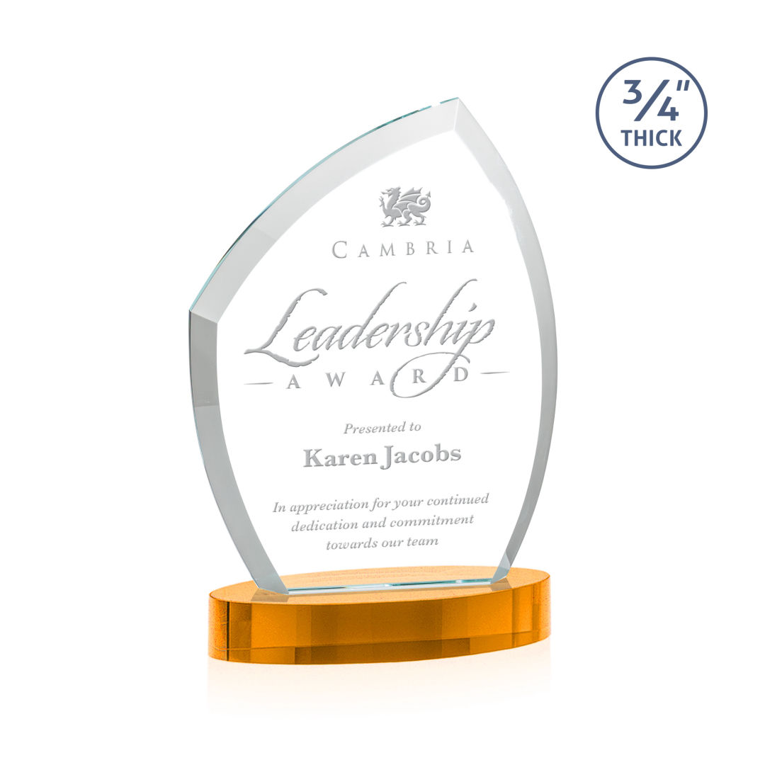 Daltry Award on Alberton Base - Amber 8