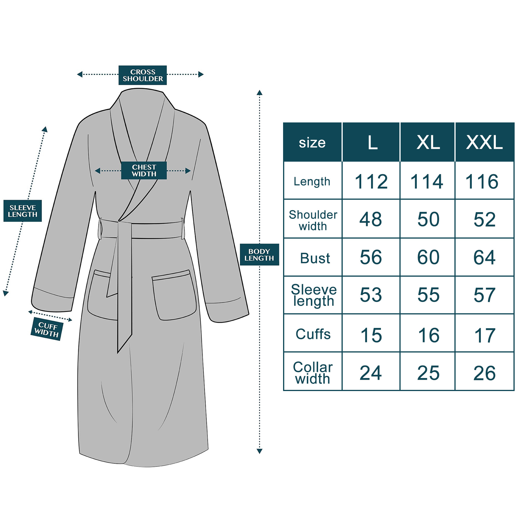 Men's Plush Soft Robe 2