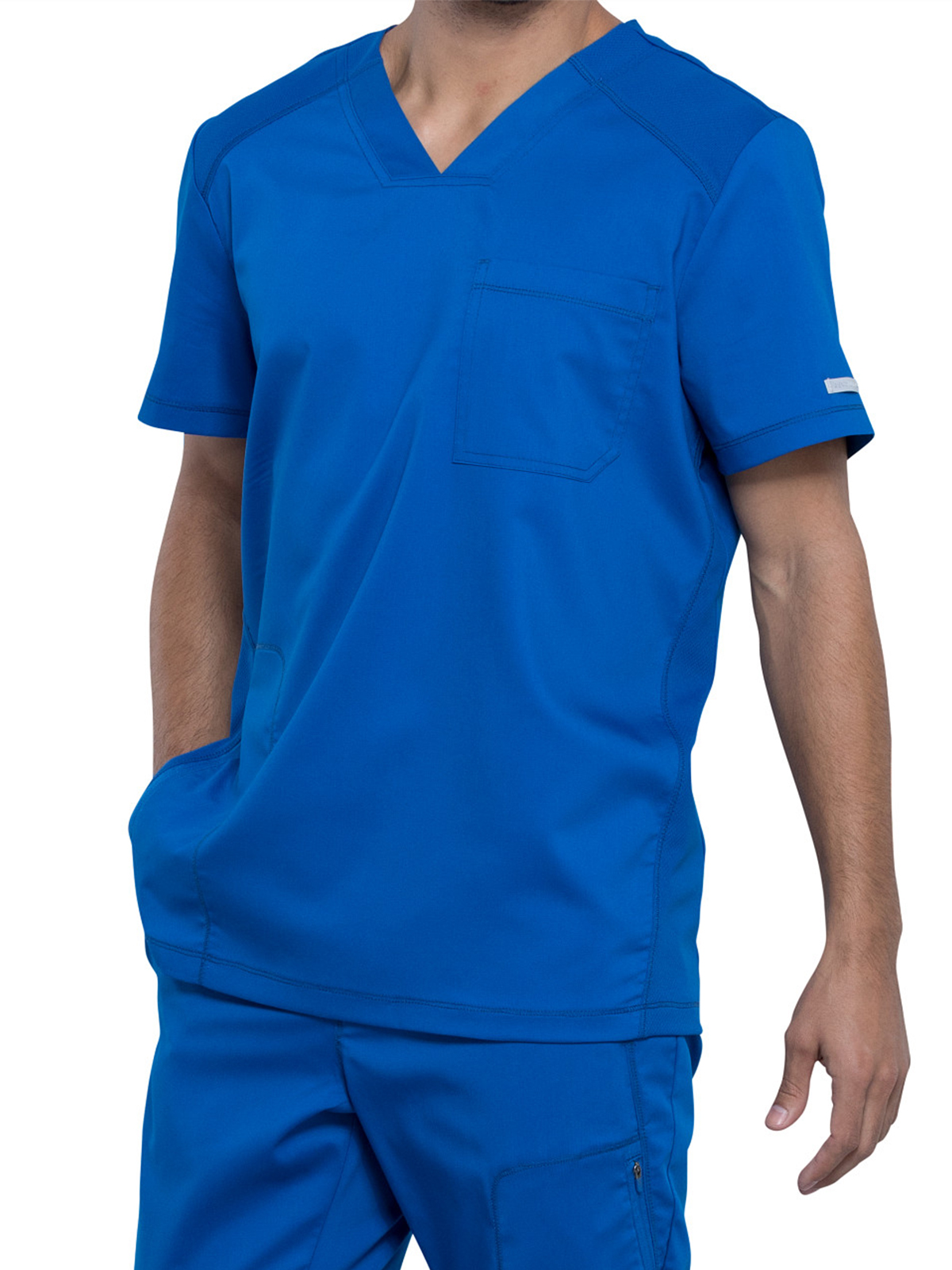 Cherokee - Workwear Revolution - Men's 2-Pocket V-Neck Top 17