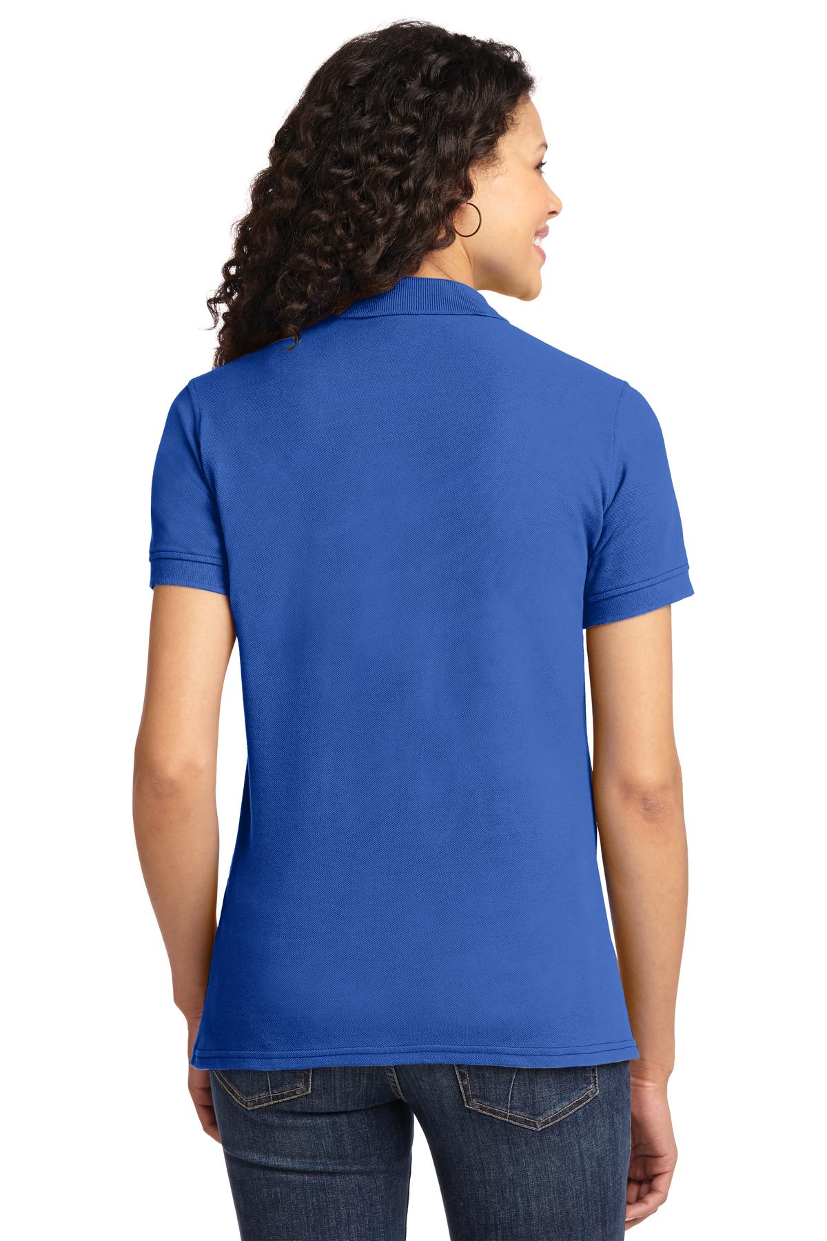 Port & Co Women's Core Blend Pique Polo. LKP155 115