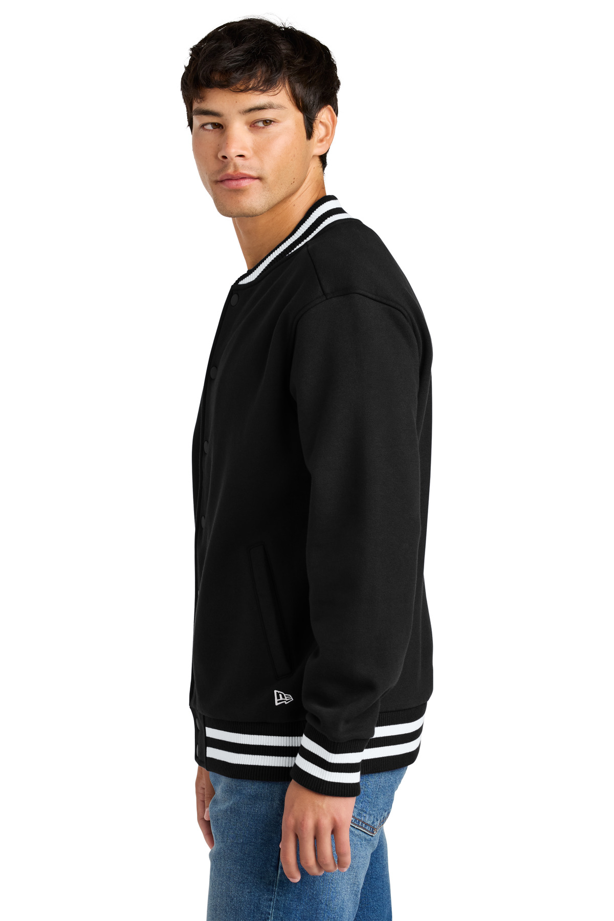 New Era Varsity Heavyweight Fleece Jacket NEA560 5
