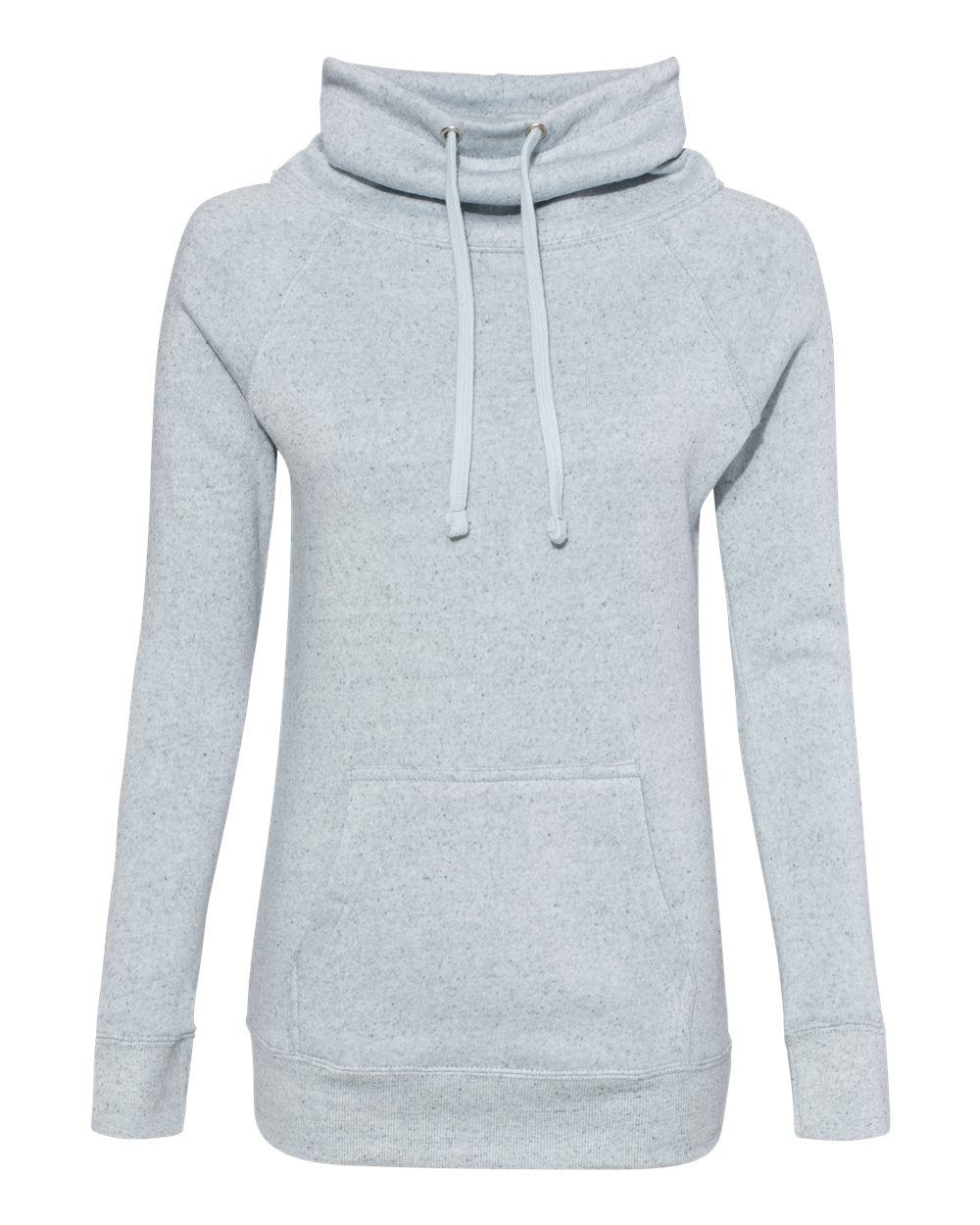 Women's Space-Dyed Cowl Neck Sweatshirt - W20155 4