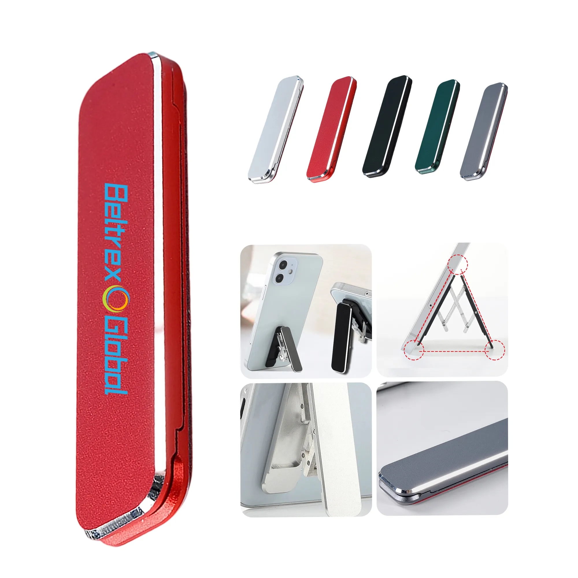 Foldable Portable Phone Stand with W-Shape Design 2