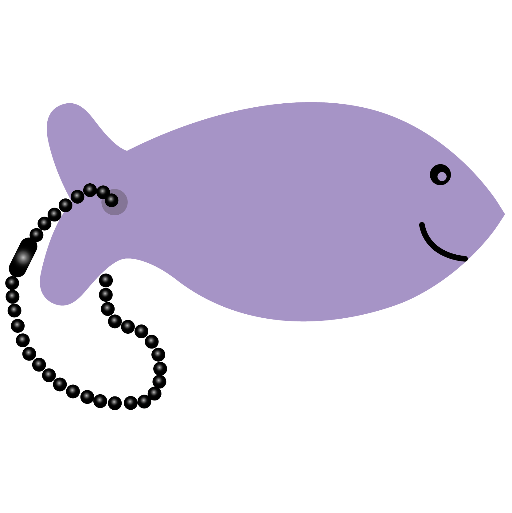 Fish Key Tag 6