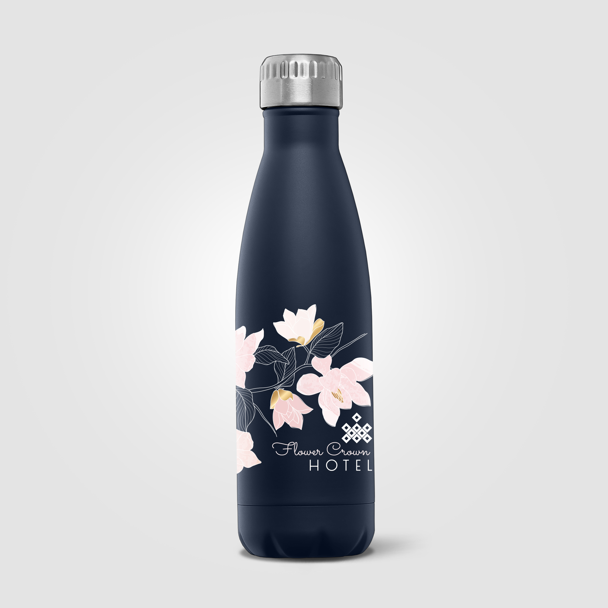 Ibiza Recycled - 22 oz. Single-Wall Stainless Water Bottle 6
