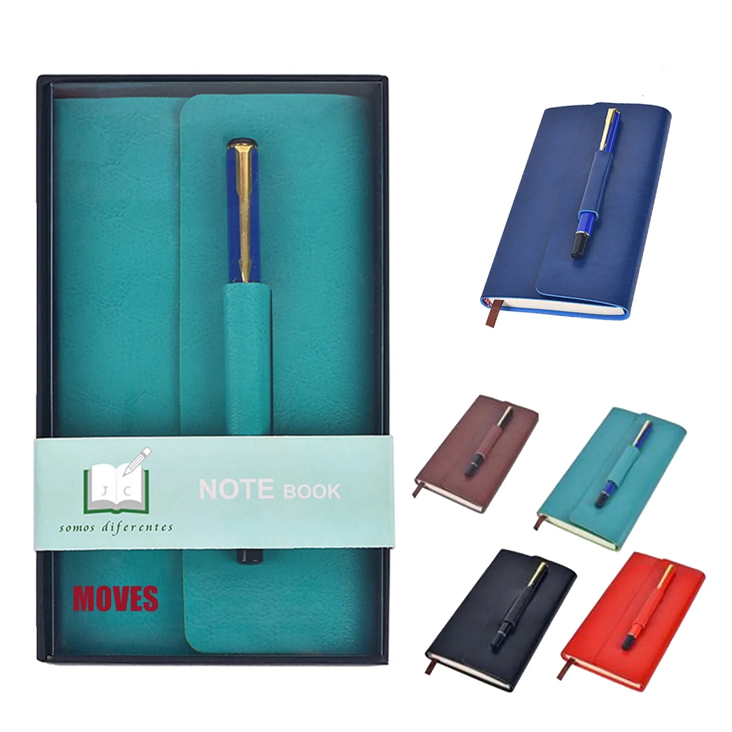 Notebook With Pen&Card Holder 2