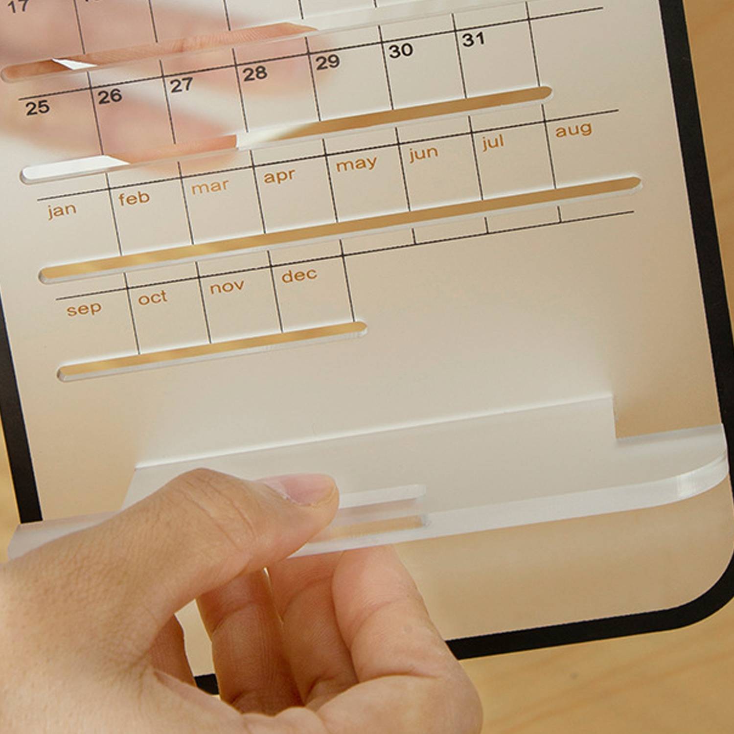 Matte Desk Multi-Function Perpetual Calendar 5