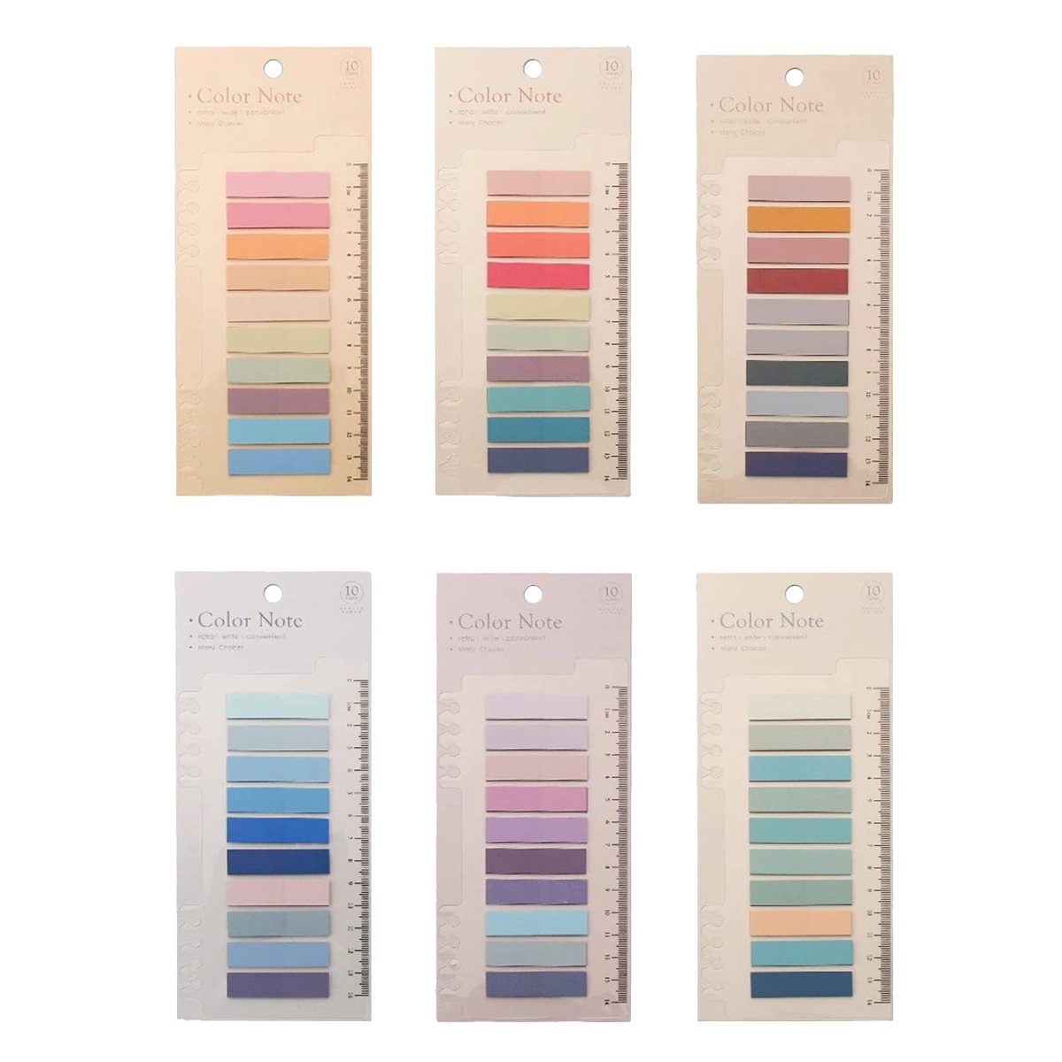 Colorful Transparent Sticky Notes 5