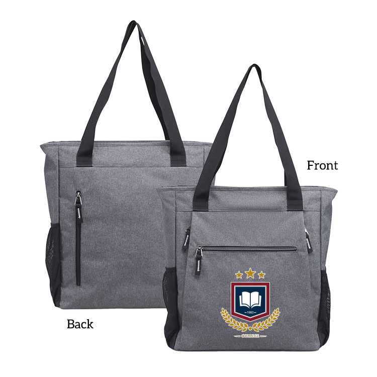 300D Heathered Yoga Mat Versatile Tote Sport Bag 3
