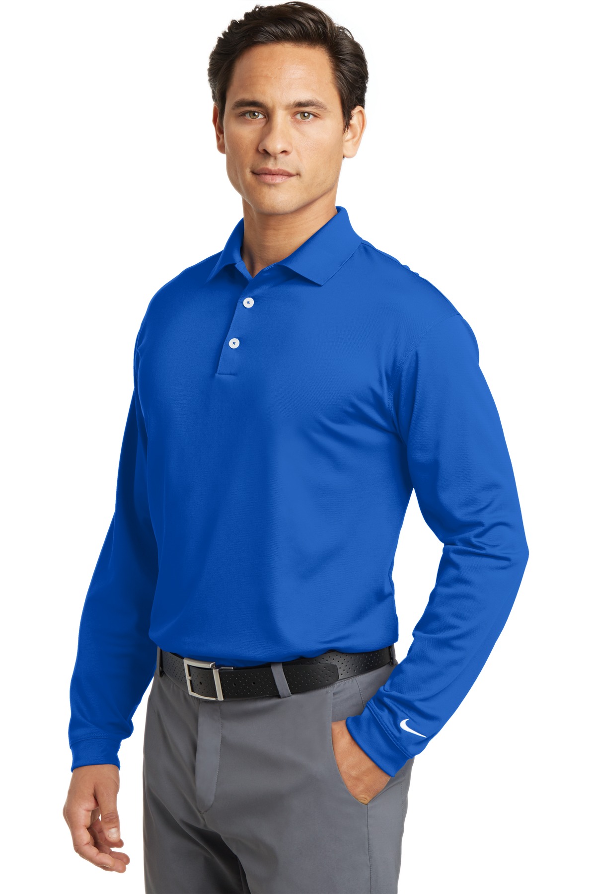 Nike Long Sleeve Dri-FIT Stretch Tech Polo. 466364 20