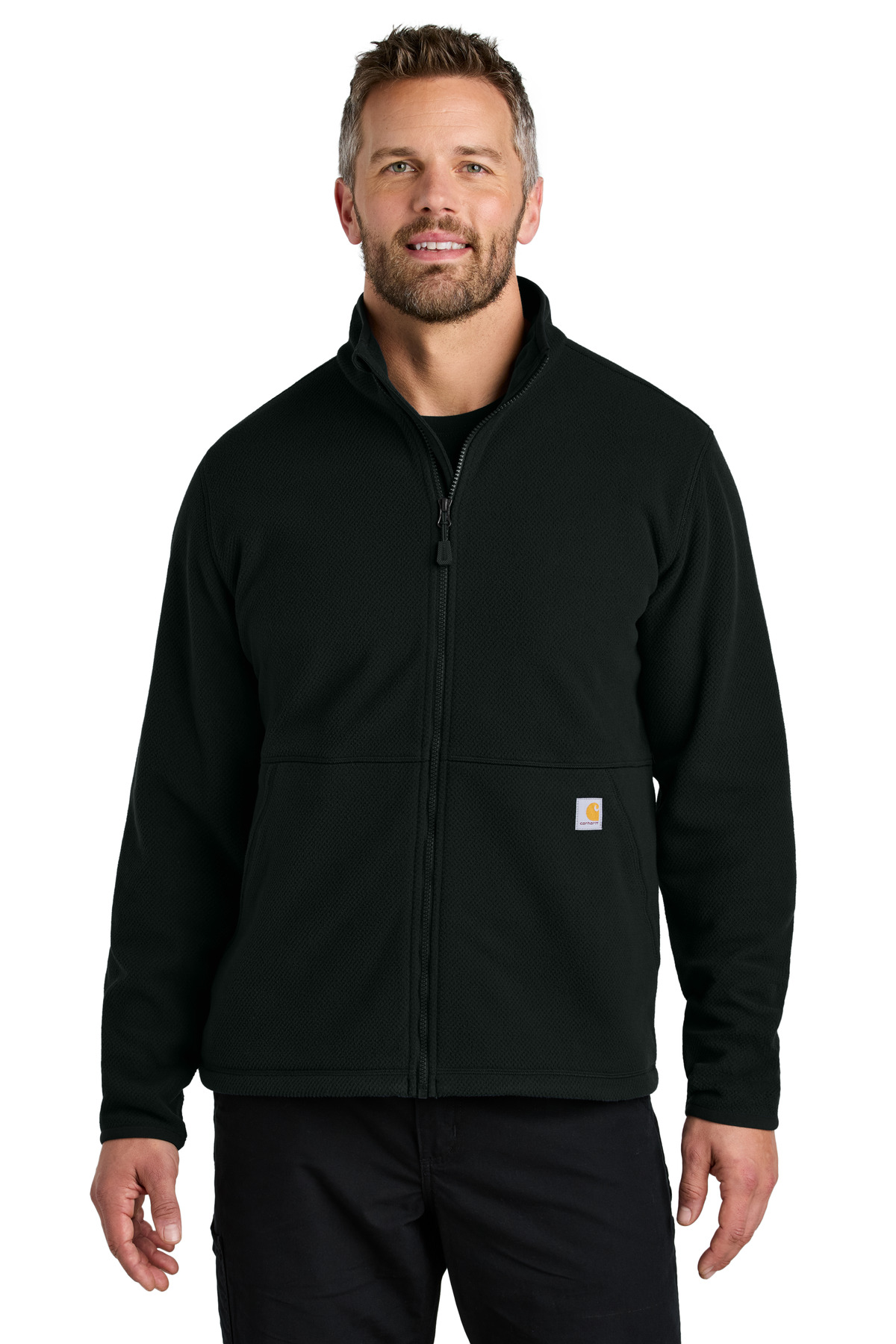 Carhartt® Textured Full-Zip Fleece Jacket 17
