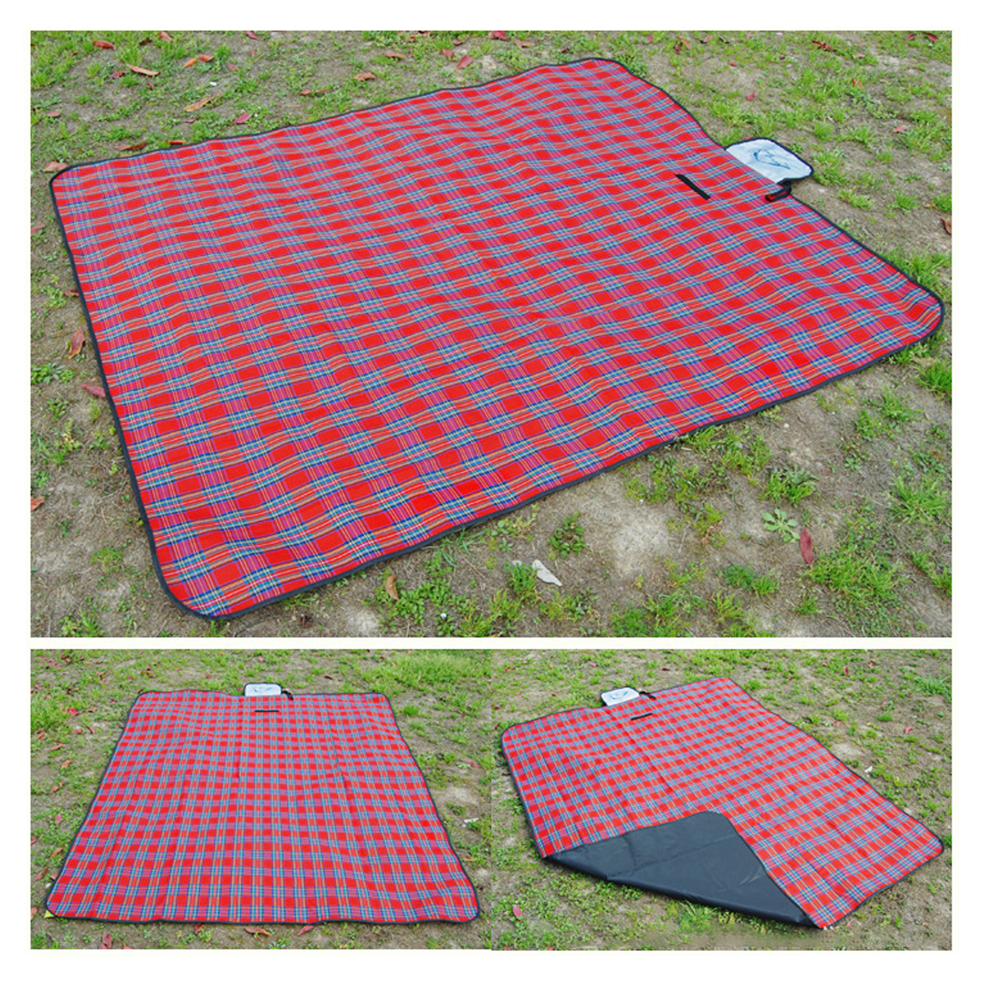 Foldable Waterproof Outdoor Picnic Blanket MOQ 50pcs 3