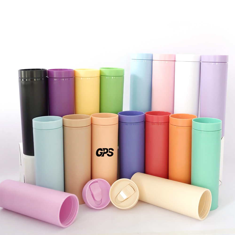 16oz Frosted Straw Drinking Cup 3