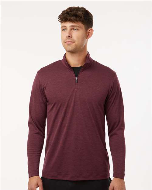 Men's Pro-Lock Performance Mélange Quarter-Zip Pullover - 4HM700, custom hoodie or sweatshirt with logo imprint 54