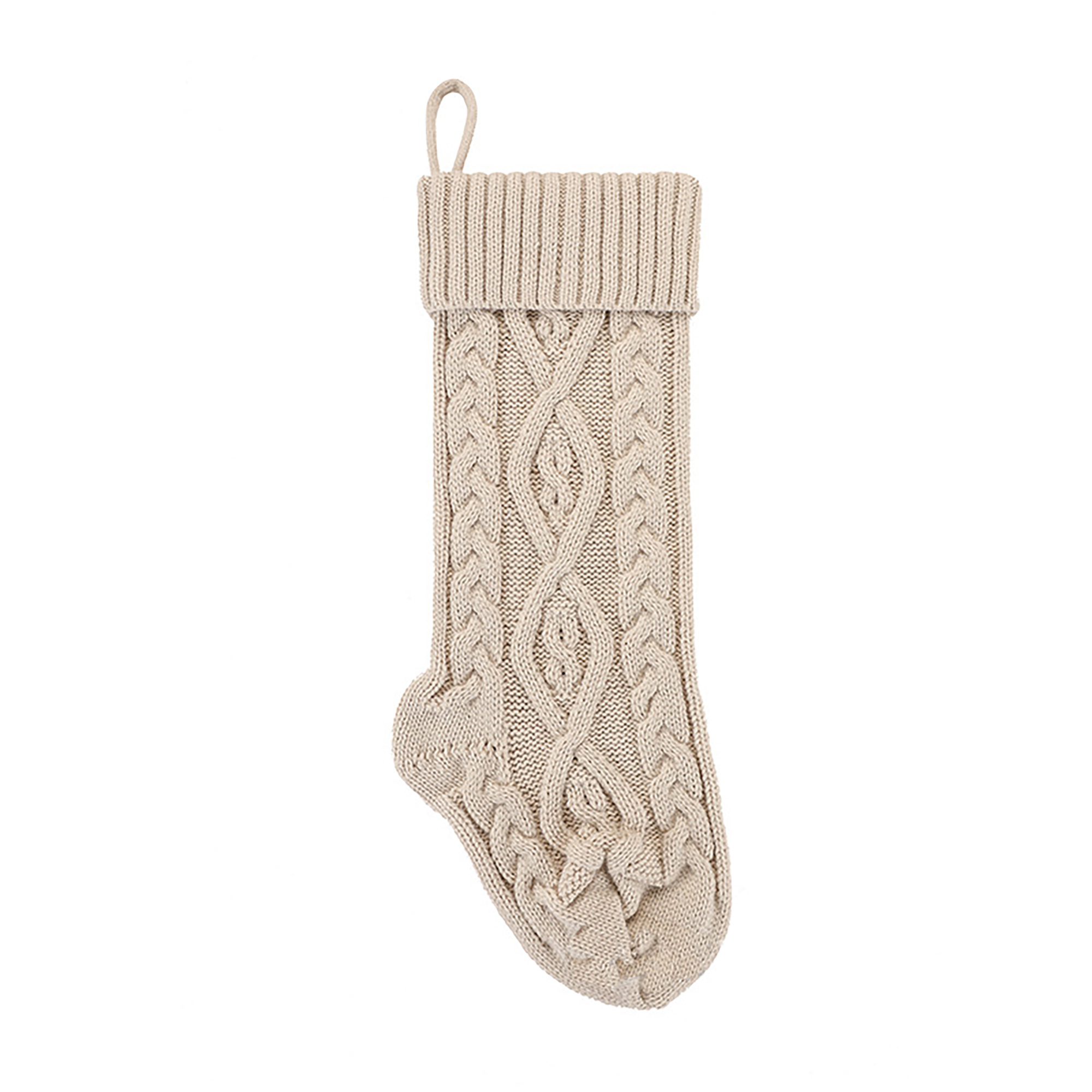 Christmas Knitted Acrylic Stockings Holiday Decor Sock 5