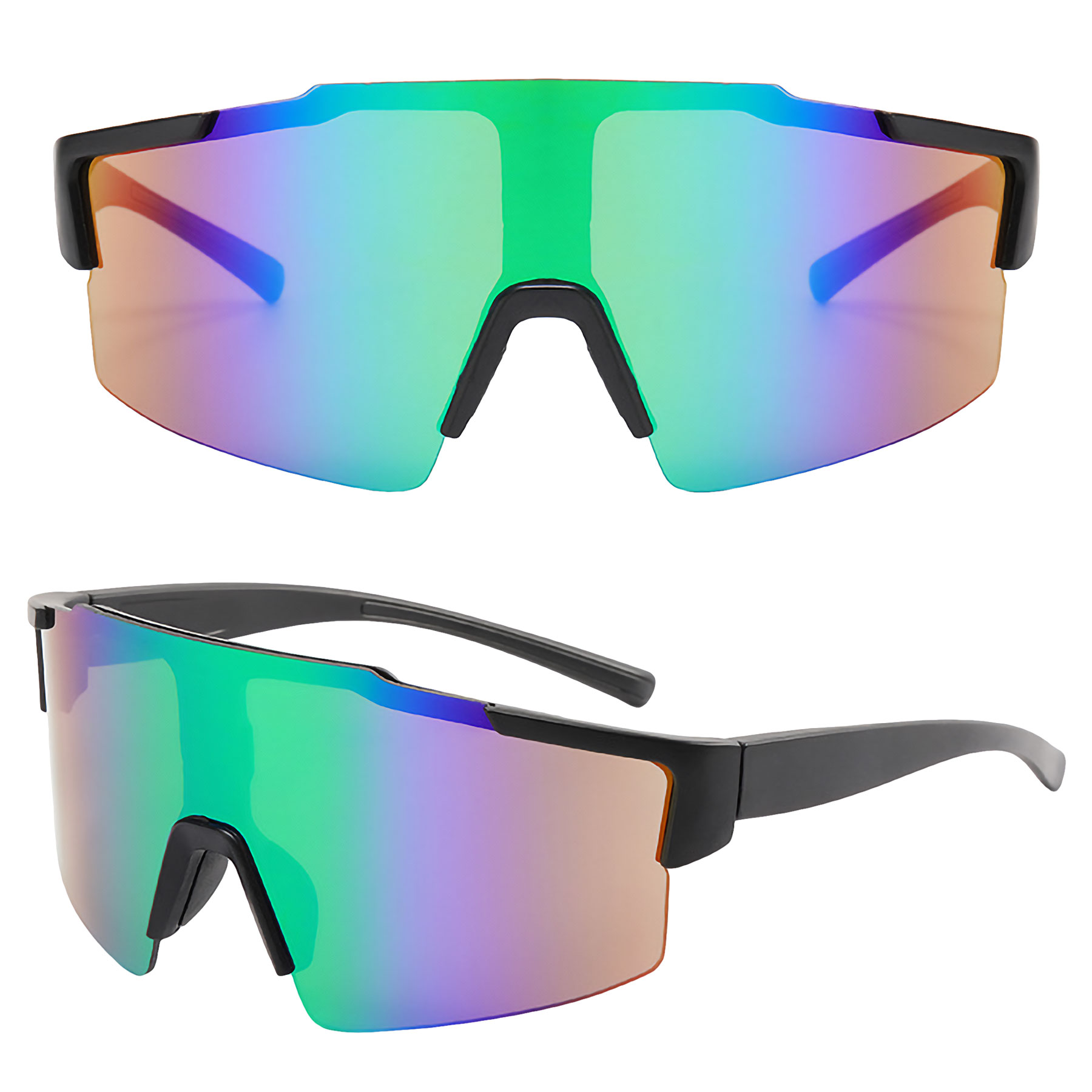 Sport Mask 2 Mirror Sunglasses 5