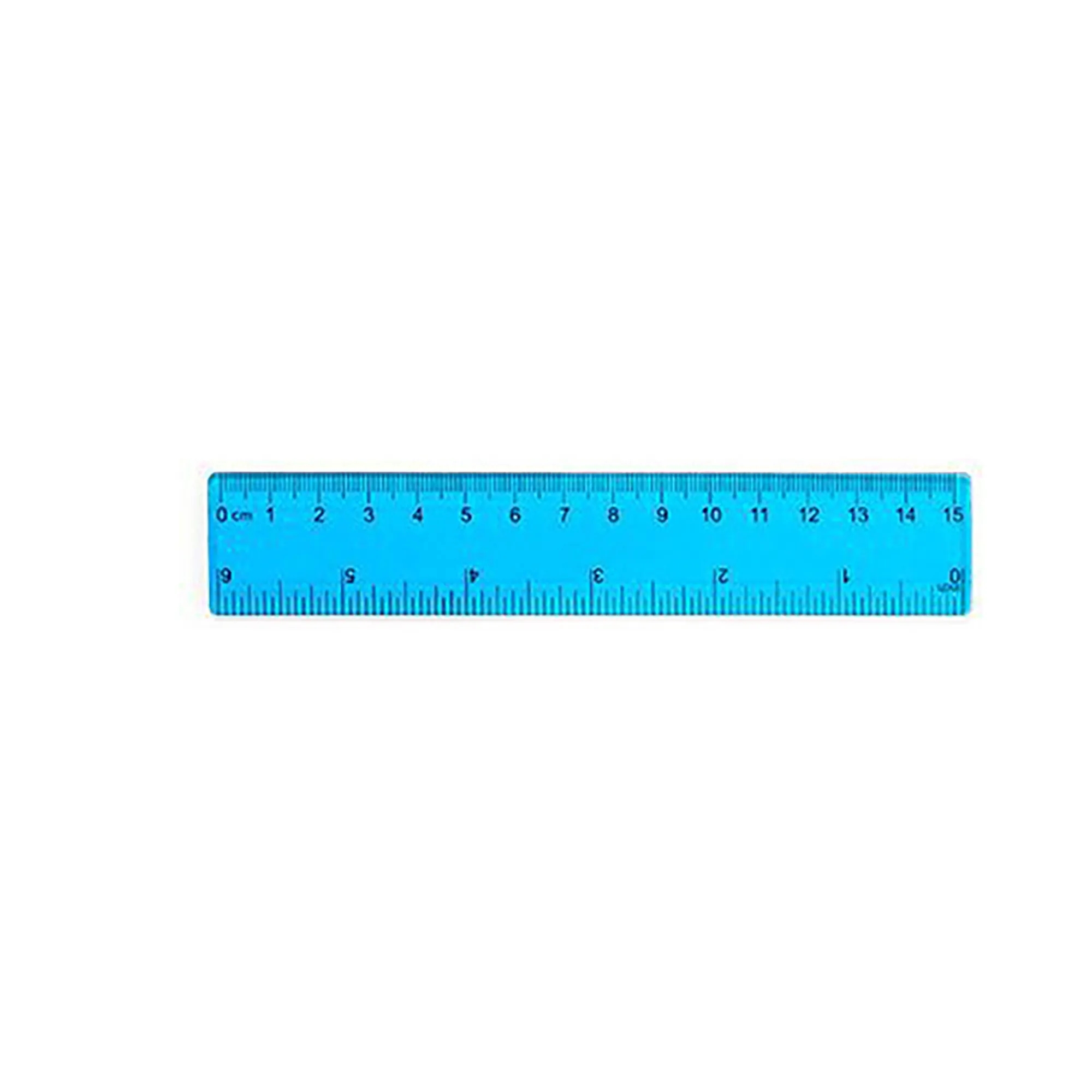 6-Inch Colored Transparent Ruler 10