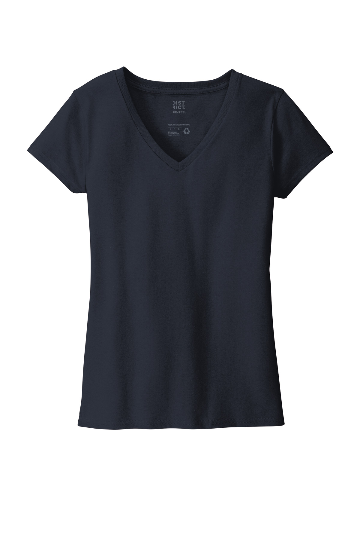 District Women's Re-Tee V-Neck DT8001 19
