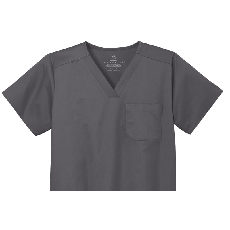 WonderWink Unisex WorkFlex Chest Pocket V-Neck Top 20