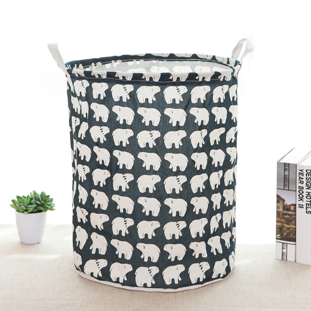 Drawstring Clothes Hamper 8