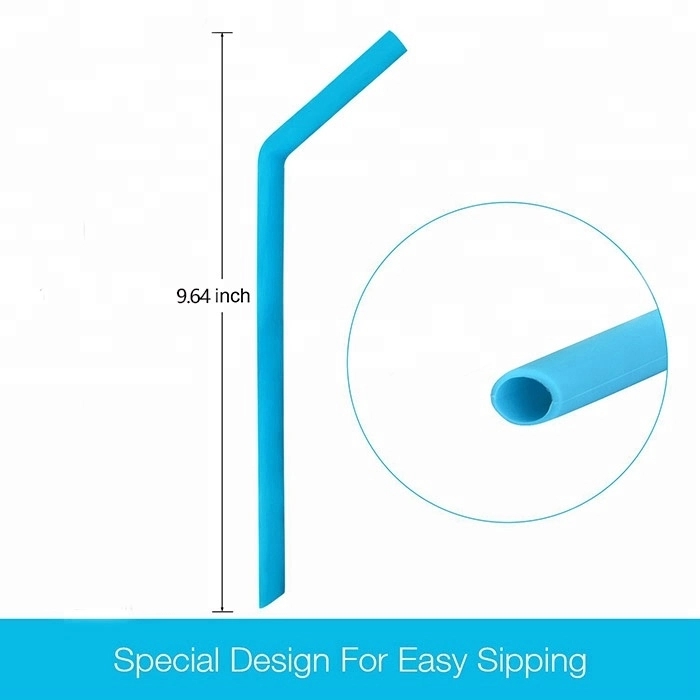 Reusable Straw with food-grade silicone 2