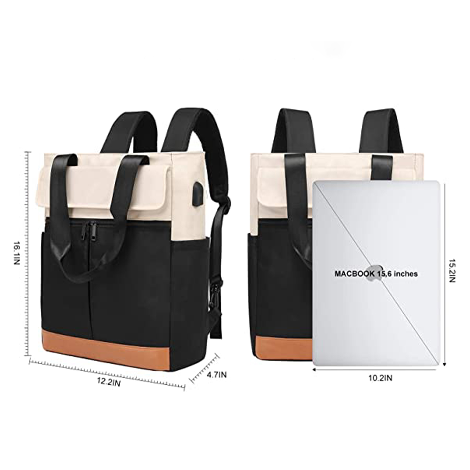 Ladies laptop backpack 3