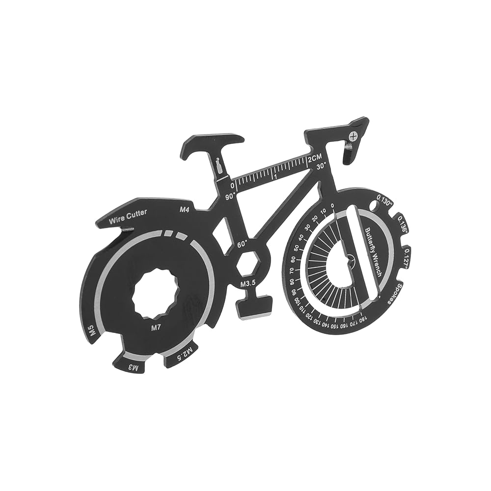 GearCard 20-in-1 Bike-Shaped Multi-Tool Card 16