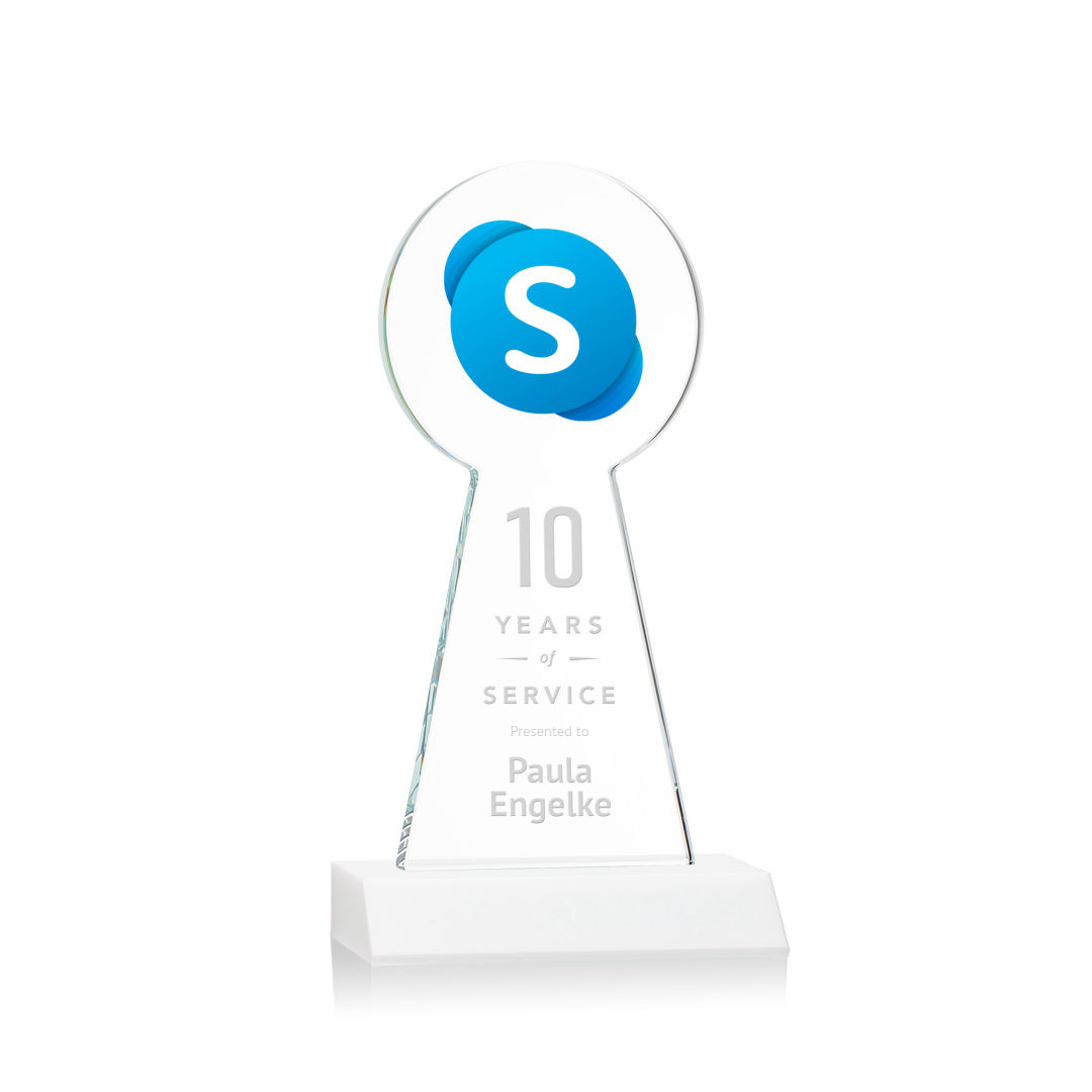 Laidlaw VividPrint™/Etch Award - White 3
