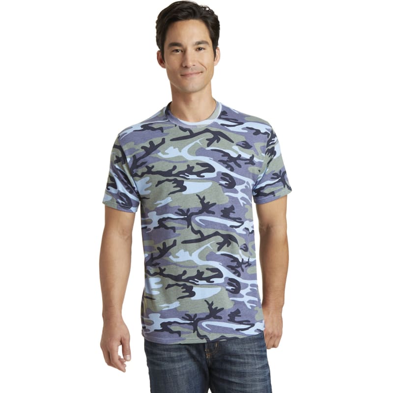 Port & Company Core Cotton Camo Tee. 23